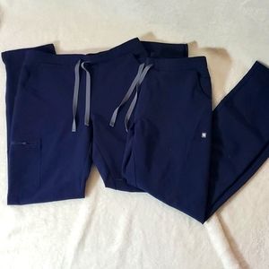 Lot of 2 Figs scrub pants